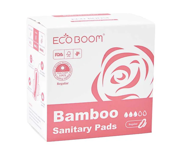 Eco Boom Bamboo Sanitary Pads Day - 24cm