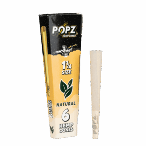 King Palm Hemp Cones 1and1 4 Natural  6