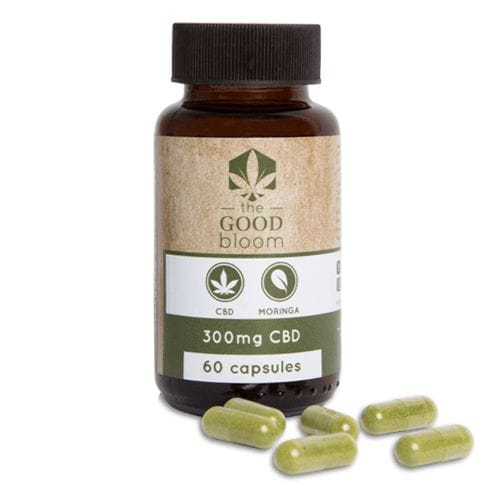 The Good Bloom Capsules Moringa with CBD 300mg 60