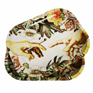 Tray Creative Pattern Hands 18x14cm