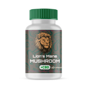 Medlife Lions Mane and CBD 600mg - 60 Capsules