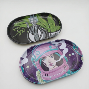 Mini Travel Ashtray Metal