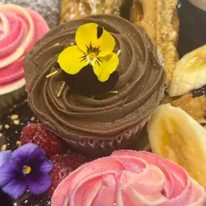 The Vegan Chef Vanilla Cupcake