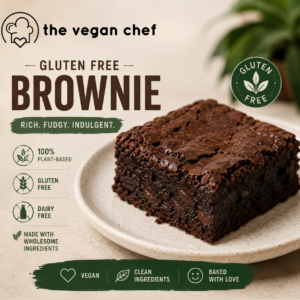 The Vegan Chef Gluten Free Brownie